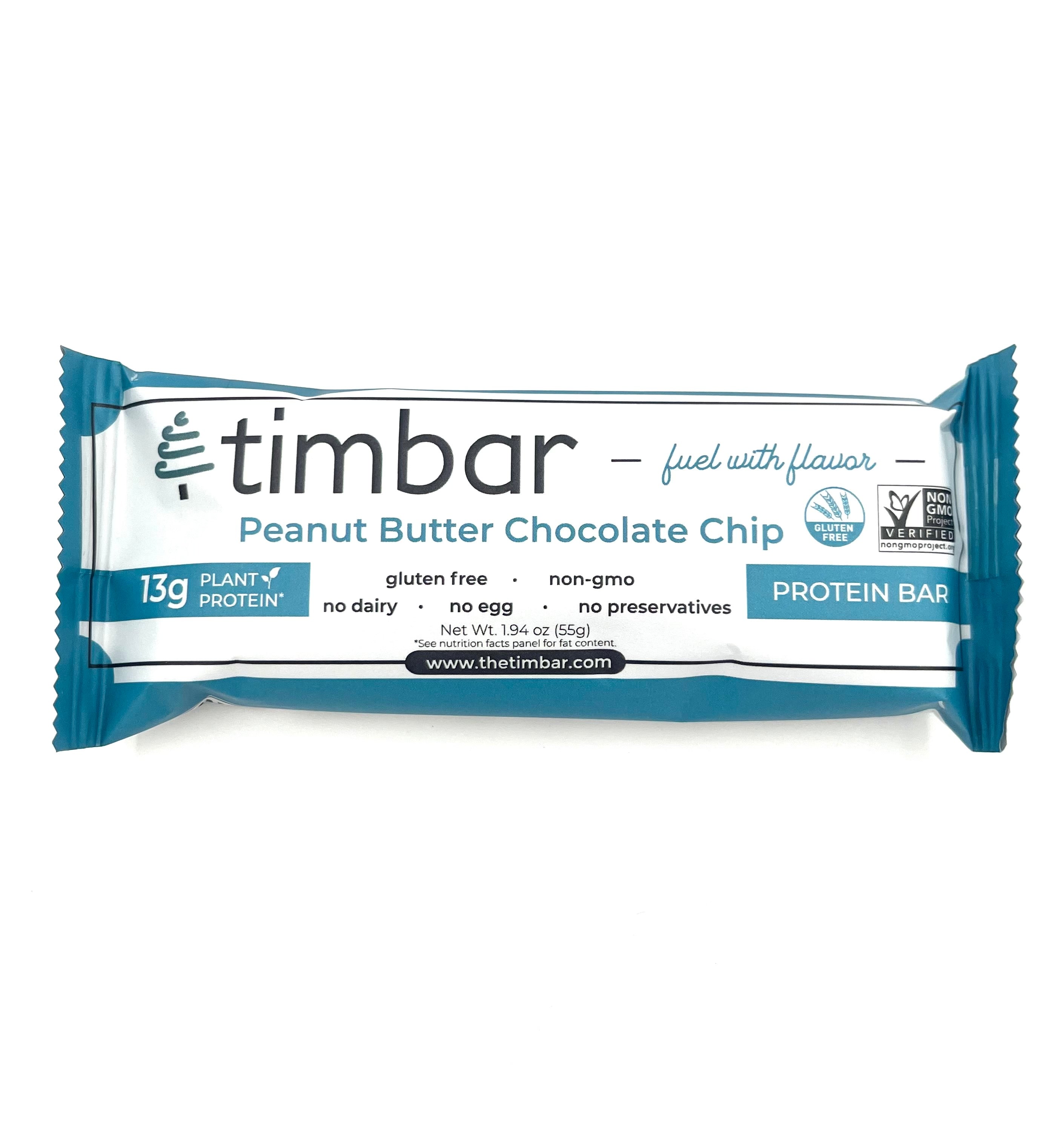 Peanut Butter Chocolate Chip Protein Bars (12 bars)