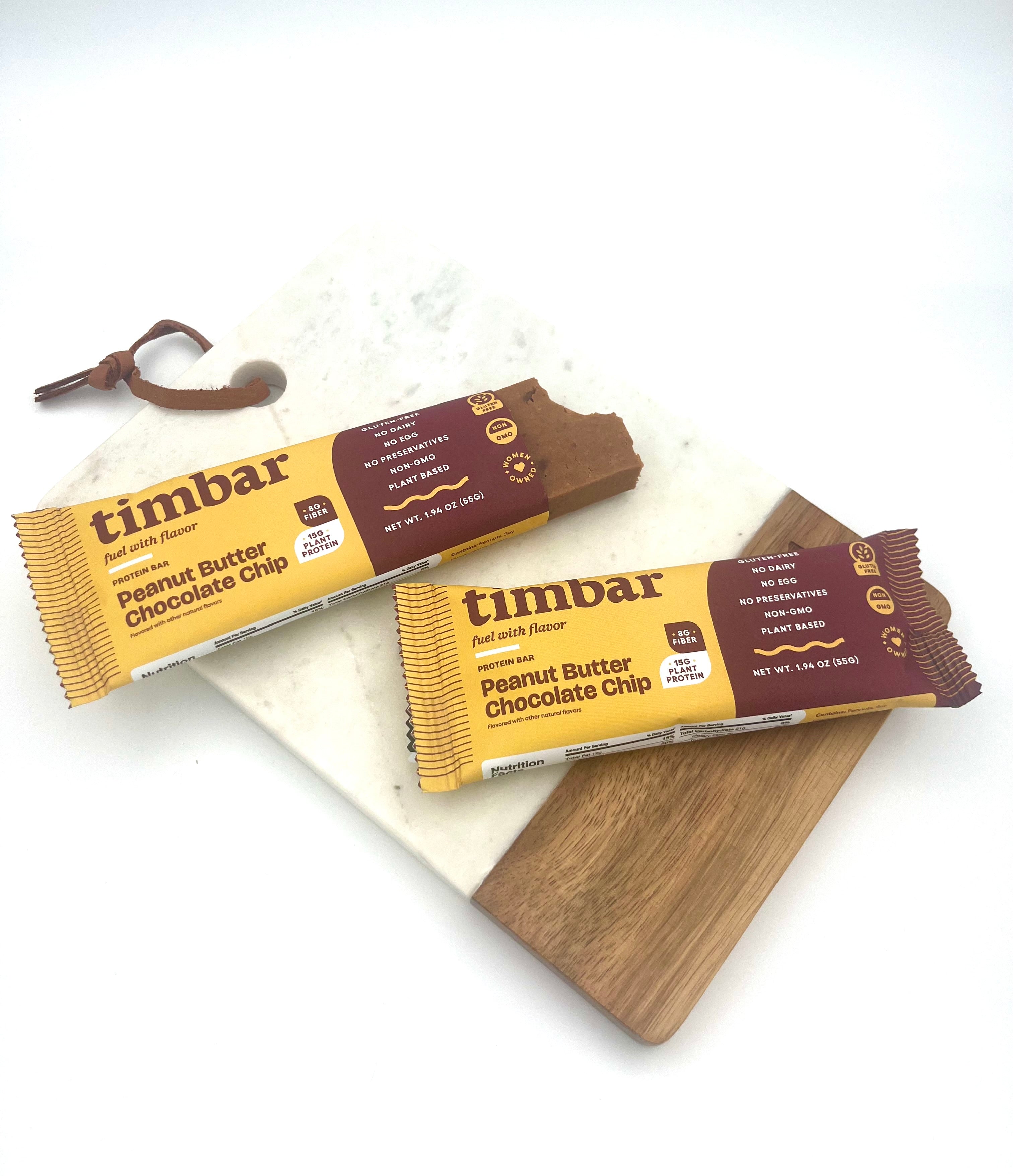 Peanut Butter Chocolate Chip Protein Bars (12 bars)