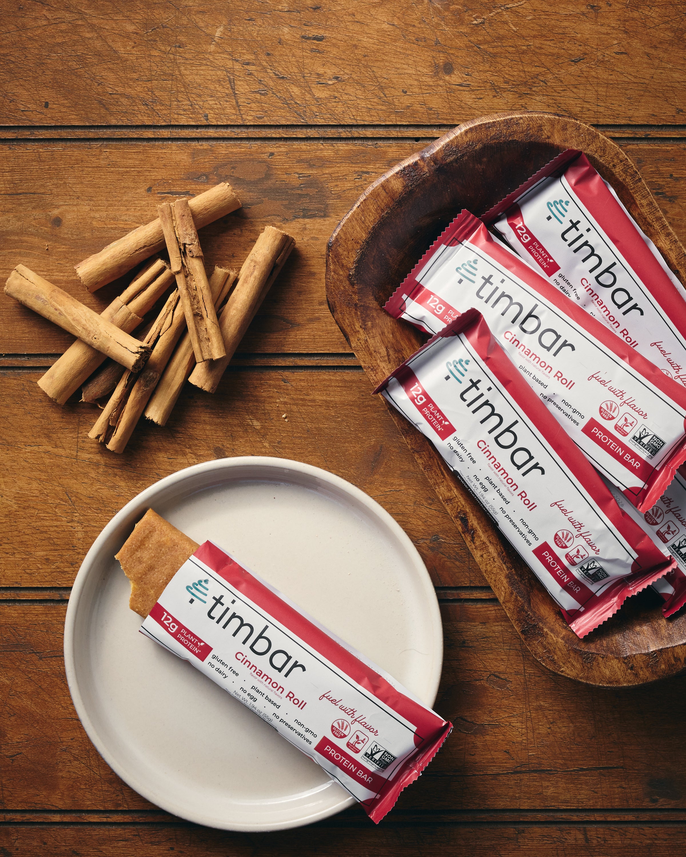 Cinnamon Roll Protein Bars (12 bars)