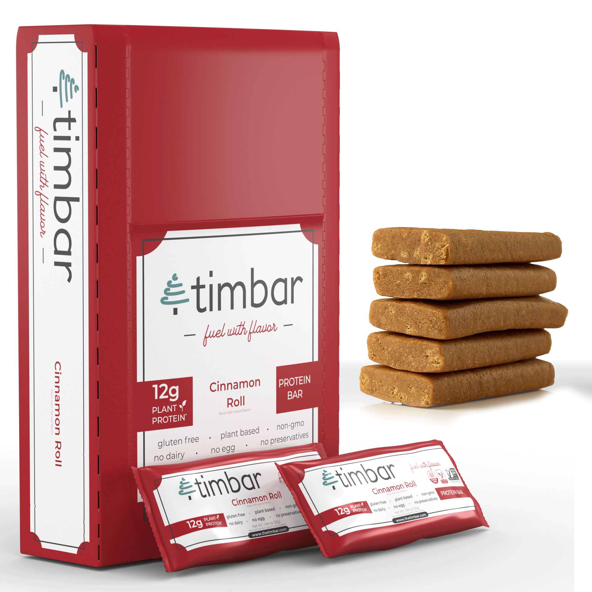 Cinnamon Roll Protein Bars (12 bars)