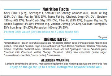 Chocolate Almond Protein Bar