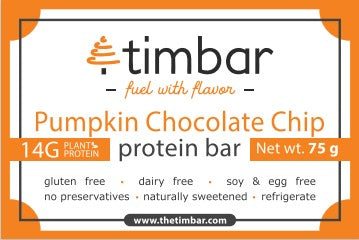 Pumpkin Chocolate Chip Protein Bar