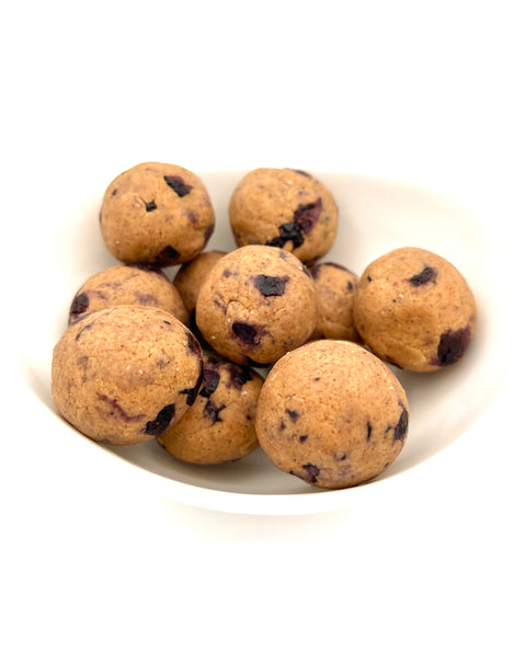 Blueberry Muffin Protein Bites